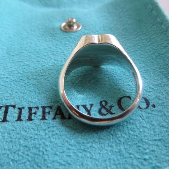 LIKE NEW!!! Gorgeous Return to Tiffany Heart Ring - Size 7.5 - Picture 2 of 4